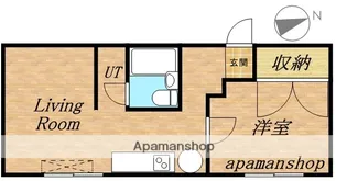 マルキ92【306号室】の間取り