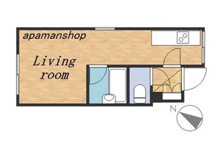 メゾン緑【202号室】の間取り