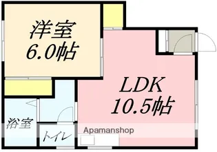 マージュ春日台【101号室】の間取り
