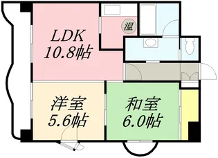 プレサント小樽稲穂【701号室】の間取り
