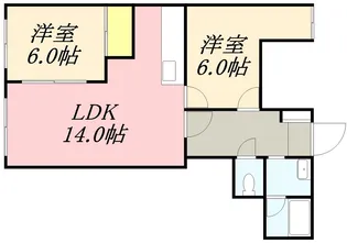 アメニティ相生Ⅲ【202号室】の間取り