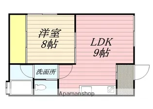 メゾン稲穂【201号室】の間取り