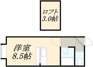 ソニア緑【202号室】の間取り