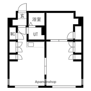 アイホーム銭函【402号室】の間取り