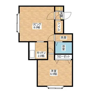 マリーンヒルズ桜【101号室】の間取り