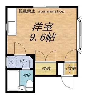 キャッスルコートS1【102号室】の間取り