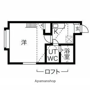 スウィートベリー【203号室】の間取り