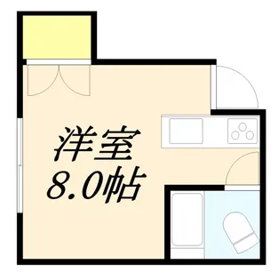 木村荘【3号室号室】の間取り