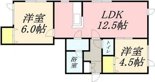 ポラリス【103号室】の間取り