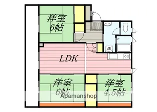 PROUD ZENIBAKO【302号室】の間取り