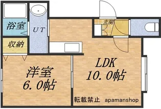 LA・SYLPHID(ラ・シルフィード)【101号室】の間取り