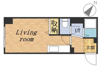 ステーションハイツ【303号室】の間取り