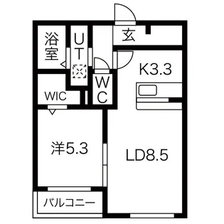 ANNAPURNA(アンナプルナ)【1階】の間取り