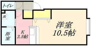 SHANDIA(シャンディア)【203号室】の間取り