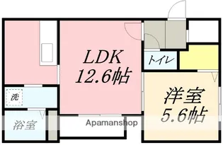 MONTBLANC(モンブラン)【302号室】の間取り