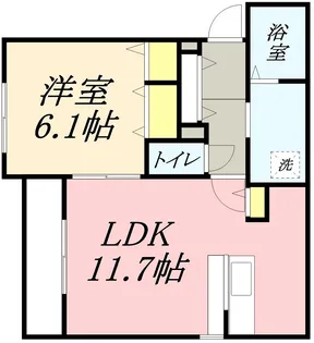 SERENDIPITY(セレンディピティー)【102号室】の間取り