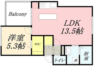 BEVANCOL(ビーバンコル)【301号室】の間取り