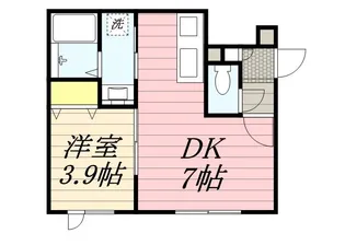 ウェスティン小樽【201号室】の間取り