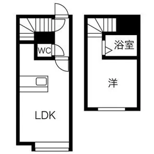 AMS入船V【103号室】の間取り