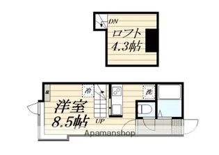 SONIA Ⅳ【206号室】の間取り