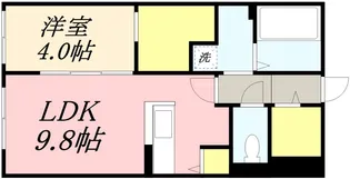 リーサ小樽【102号室】の間取り