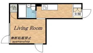 NICO【0201号室】の間取り