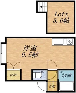 ROANNE花園【0202号室】の間取り