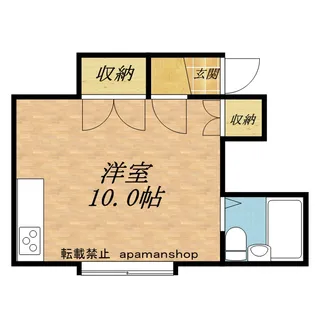 プレステージ長橋【0202号室】の間取り