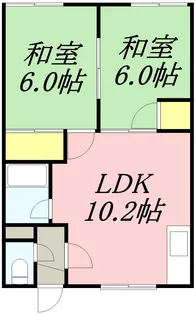 サンハイツ【202号室】の間取り