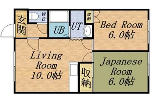 M’SⅠ【C号室】の間取り