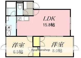 HALCLELIA(ハルクレリア)【101号室】の間取り