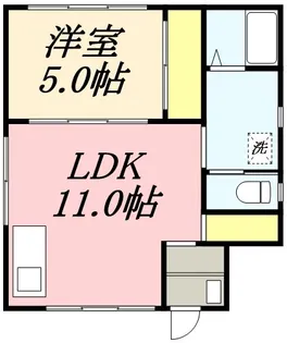 リヴェール花園【101号室】の間取り