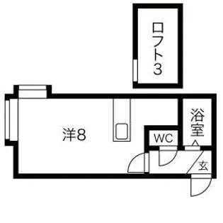 オリーブ24【203号室】の間取り