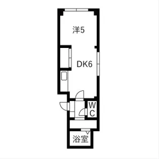 ラ・ブローニュ【201号室】の間取り