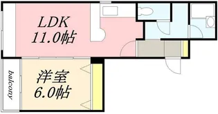 アプトヒルズ【101号室】の間取り