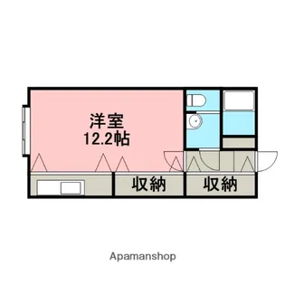 ウィズ【205号室】の間取り