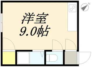 三佳ハイツA棟【205号室】の間取り