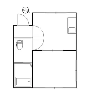サンライズKK【201号室】の間取り
