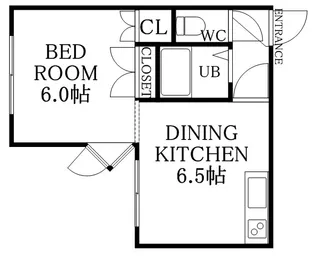 M&Mハイツ【00302号室】の間取り