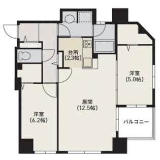 F114【9階】の間取り