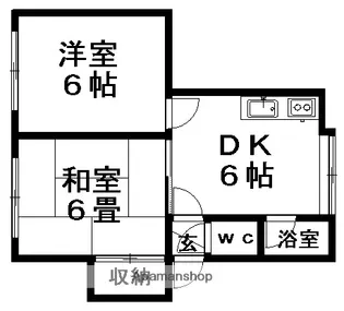 サン・シャイン【2階】の間取り