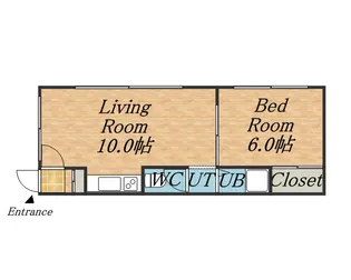 第16大成コーポ【207号室】の間取り
