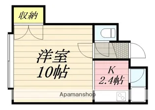 コート澄川 A棟【103号室】の間取り