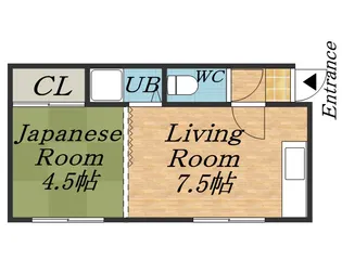 プレベール2【202号室】の間取り