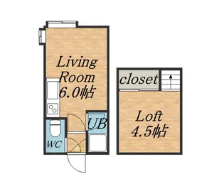 クリフトンテラスA【3階】の間取り