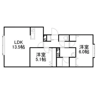 パークプラザMⅡ【101号室】の間取り