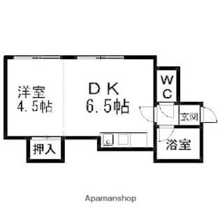 シャトーラベンダー【3号室】の間取り
