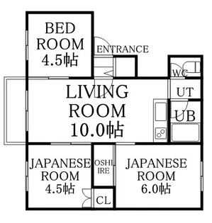 LEE SPACE東札幌2条【405号室】の間取り