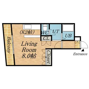 ラフィーネ本郷【405号室】の間取り