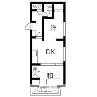 サルーン417【301号室】の間取り